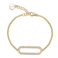 Bracelet Rosato Femme Bianca in Argent Cubic Zirconia RZBI66